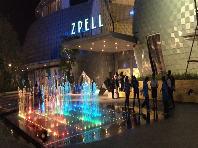 Fountain Project in Zpell Plaza Bangkok, Thailand