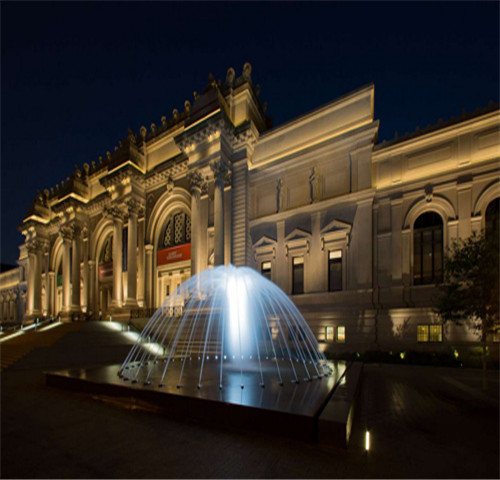 316SS Fountain light applied in USA Metropolitan Museum of Art