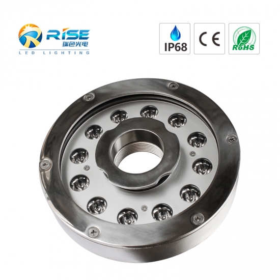 12x3w 36w Color Changing Led Fountain Light Commercial 12x3w 36w Color Changing Led Fountain Light