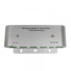 DMX/RDM Signal Amplifier  Signal Amplifier with Power Splitter