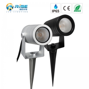 9W High LM famous brand RGB LED Landscape Spotlight 