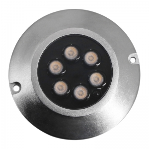 Outdoor 18W 316L Stainless Steel IP68 Marine 12V LED Pool Light 