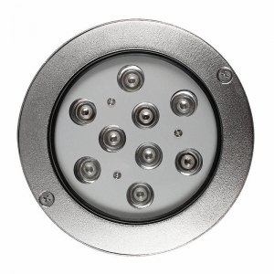 27W 9x3W DMX512 LED Recessed Underwater Pool Light 