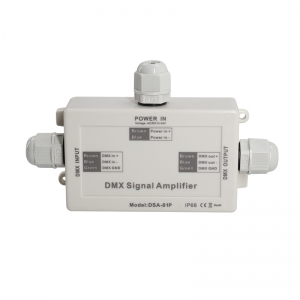 DMX RDM Signal Amplifier For 316SS LED Fountain Light 