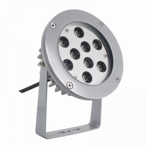 9W high LM famous brand RGB LED Garden Spot Light 