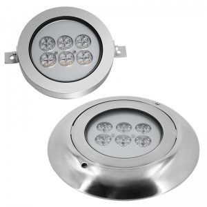 Outdoor 24W 316L Stainless Steel IP68 LED Pool Light 