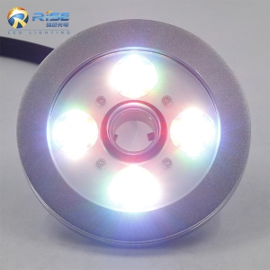 High Quality 316L stainless steel 18W dmx512 rgb rgbw IP68 Waterproof Outdoor dry Underwater LED Fountain Light 