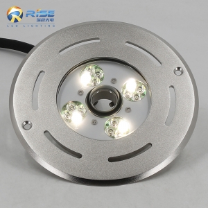 316L Stainless Steel DMX control dry deck jet nozzle underwater fountain lights water fountain lighting with controller 