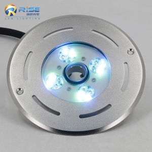 316L Stainless Steel DMX control dry deck jet nozzle underwater fountain lights water fountain lighting with controller 