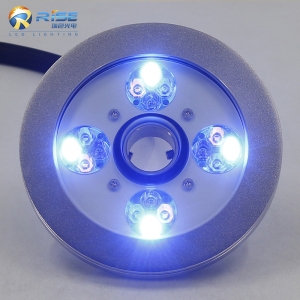 High Quality 316L stainless steel 18W dmx512 rgb rgbw IP68 Waterproof Outdoor dry Underwater LED Fountain Light 