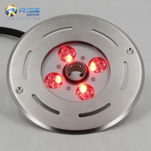 316L Stainless Steel DMX control dry deck jet nozzle underwater fountain lights water fountain lighting with controller 