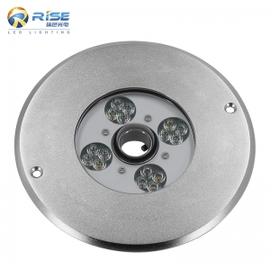 316L Stainless Steel DMX control dry deck jet nozzle underwater fountain lights water fountain lighting with controller 