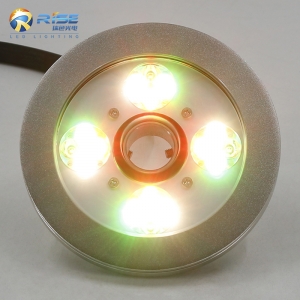 High Quality 316L stainless steel 18W dmx512 rgb rgbw IP68 Waterproof Outdoor dry Underwater LED Fountain Light 