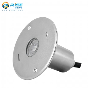 IP68 8W 12/24V Recessed LED Swimming pool Light RGBW-DMX512 CE Rohs LED underwater lighting 