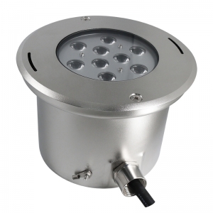 Swimming Pool Light Led Underwater lamps RGBW-DMX512/RDM IP68 LED light  Hot sale replaceable LED lamp 316L stainless steel swimming pool Buried light 