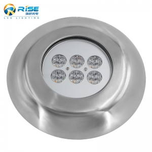Outdoor 24W 316L Stainless Steel IP68 LED Pool Light 
