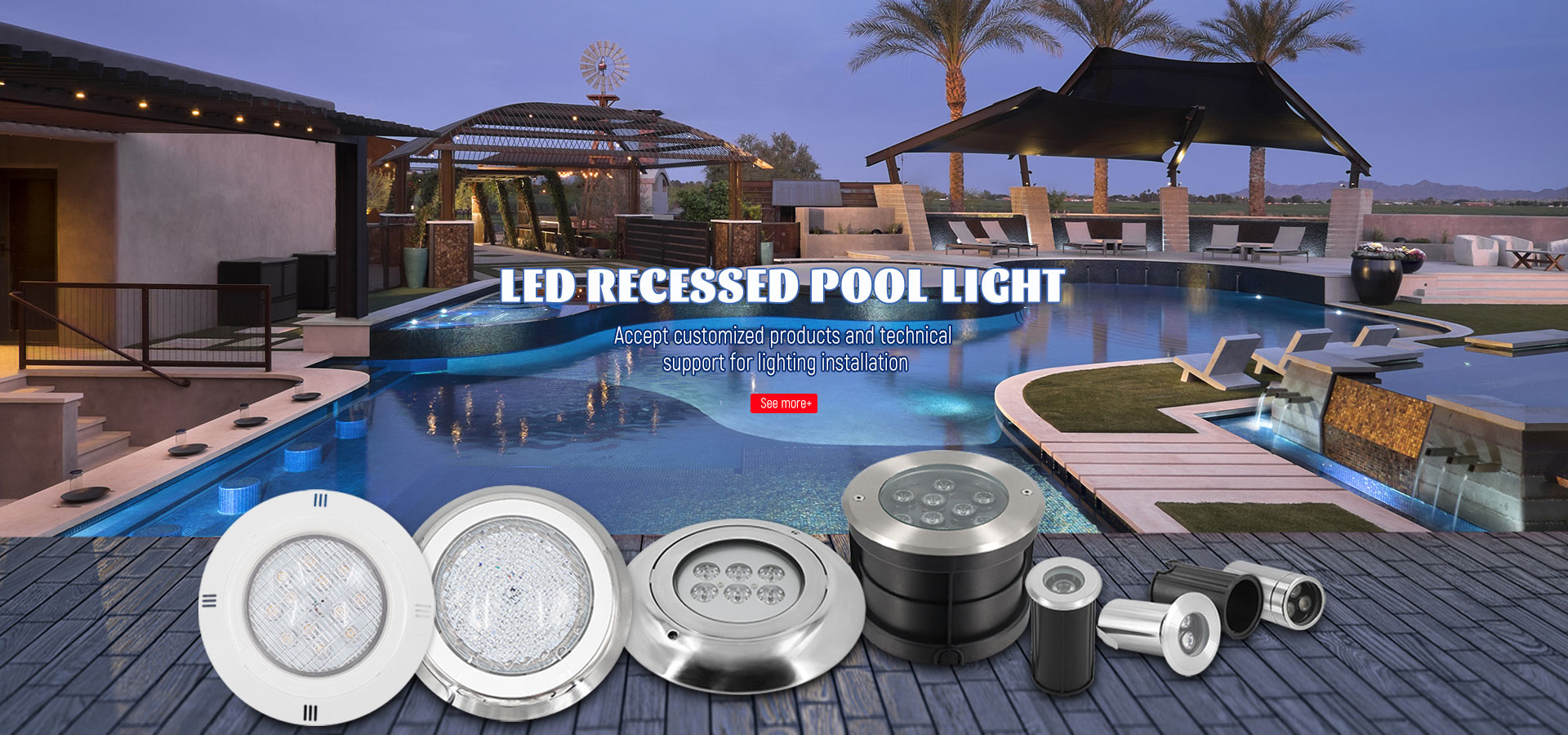 Sales Promotion Led Swimming Pool Lights