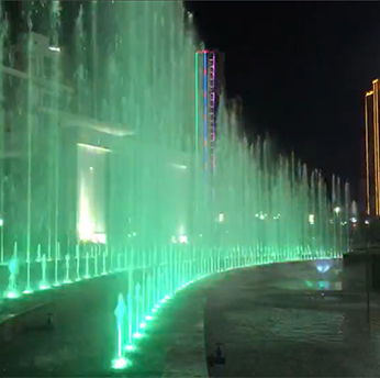 Municipal Square Music Fountain in Fuzhou City