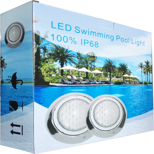New package for our hot sell Led Swimming Pool Light
