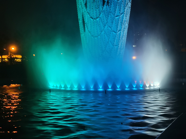 New DMX Fountain project in Changsha city, China