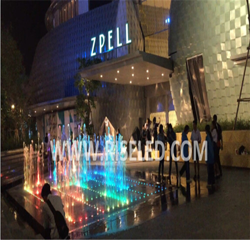 Zpell Plaza fountain project in Thailand