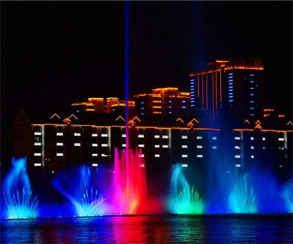 Colorful LED Fountain Light