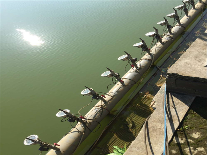 Underwater light project in Indonesia